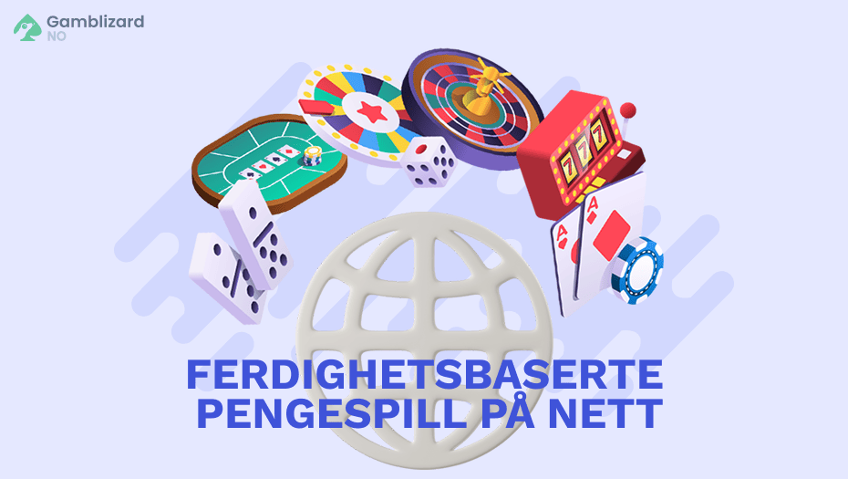 ferdighetsbaserte pengespill på nett