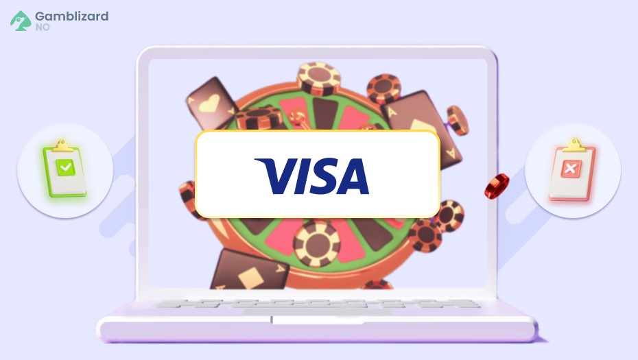 fordeler og ulemper ved å bruke visa for online casinospill