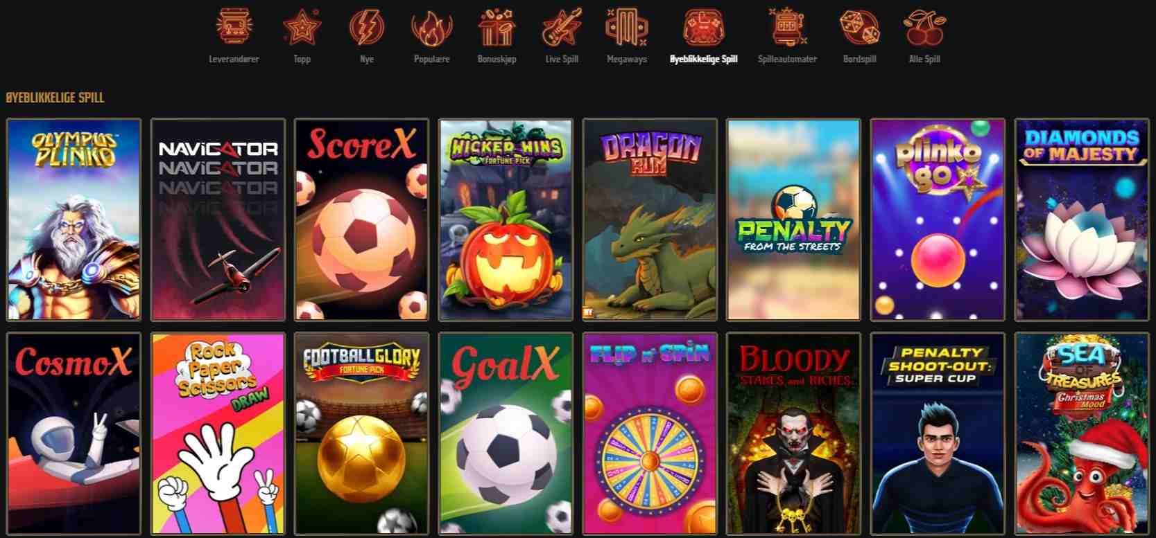 gransino instant games