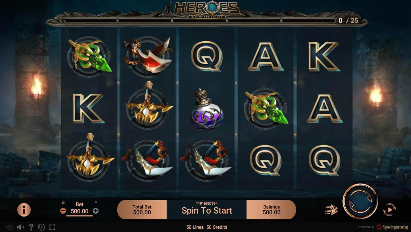 heroes spilleautomater
