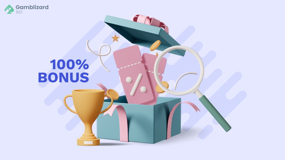 hva er en 100 casino bonus