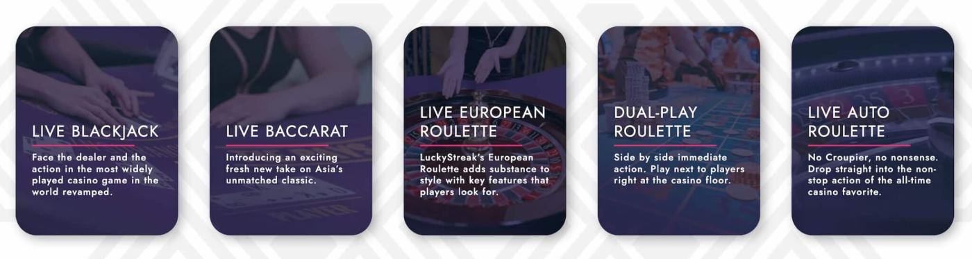 luckystreak spill