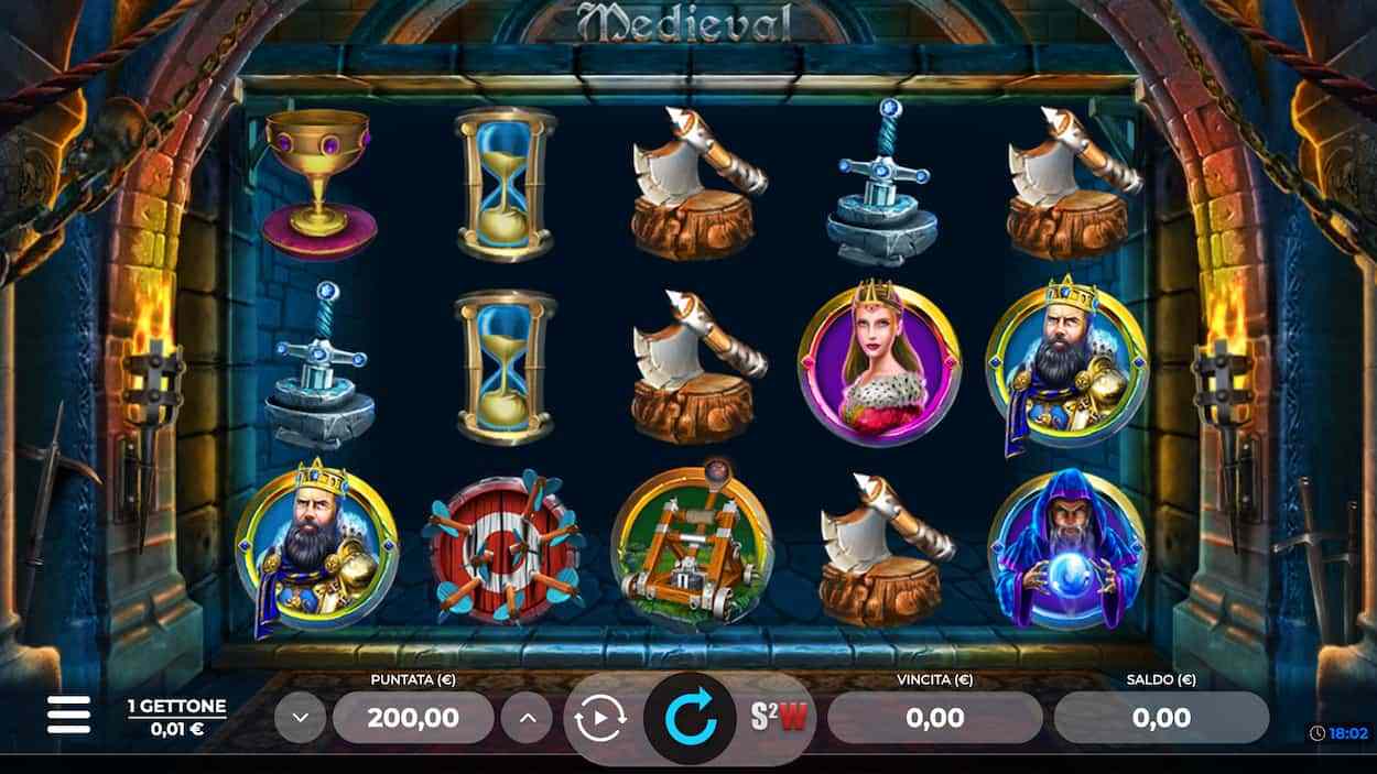 medieval spilleautomater