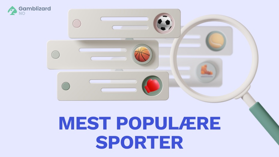 mest populaere live betting sporter