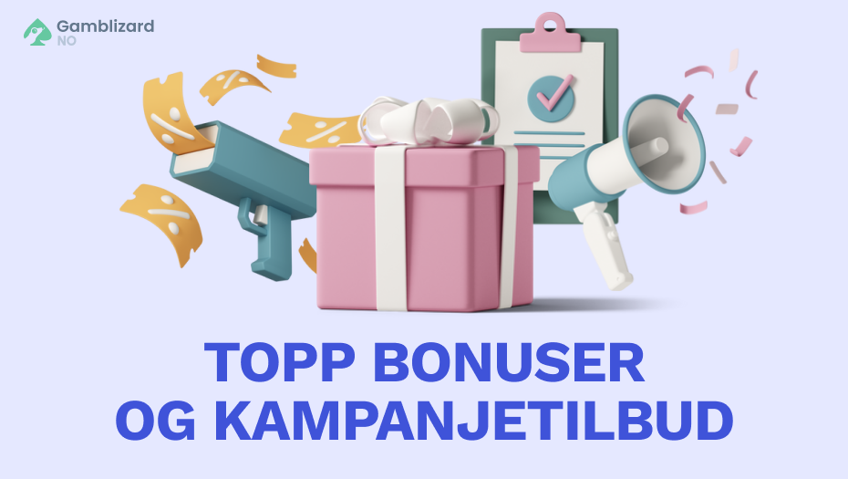 topp bonuser og kampanjetilbud