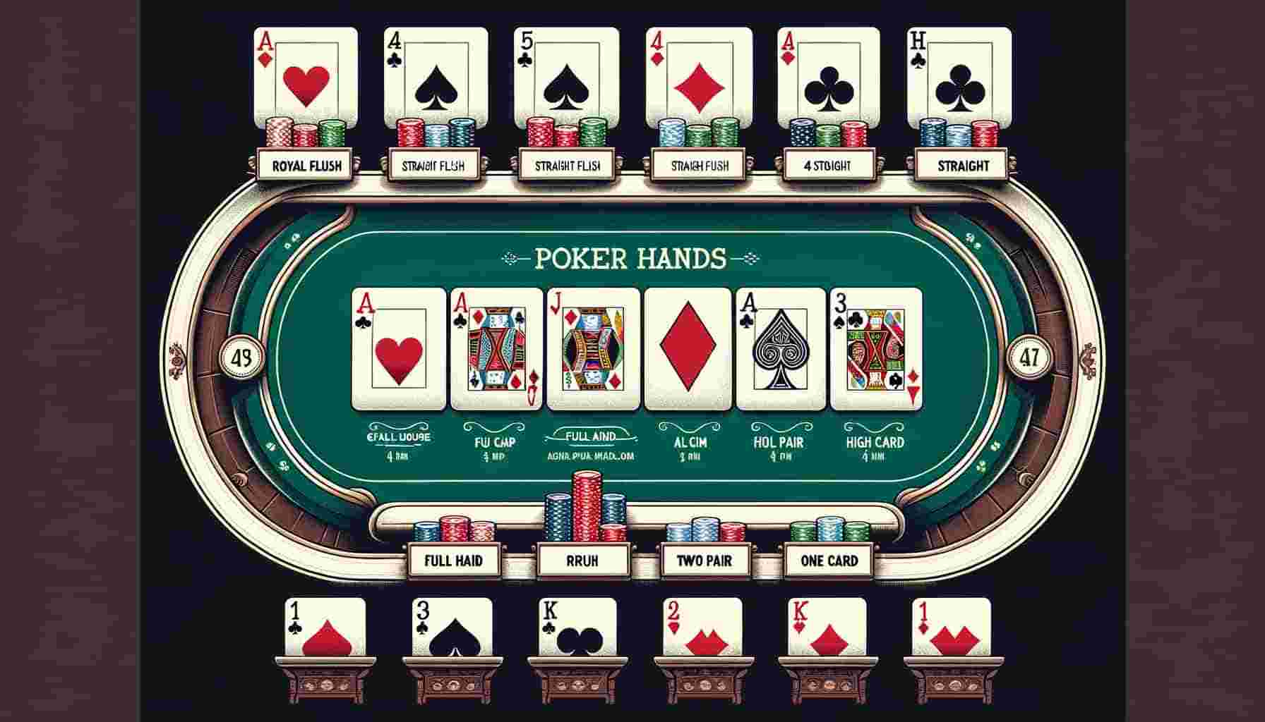 pokerhandrangeringer