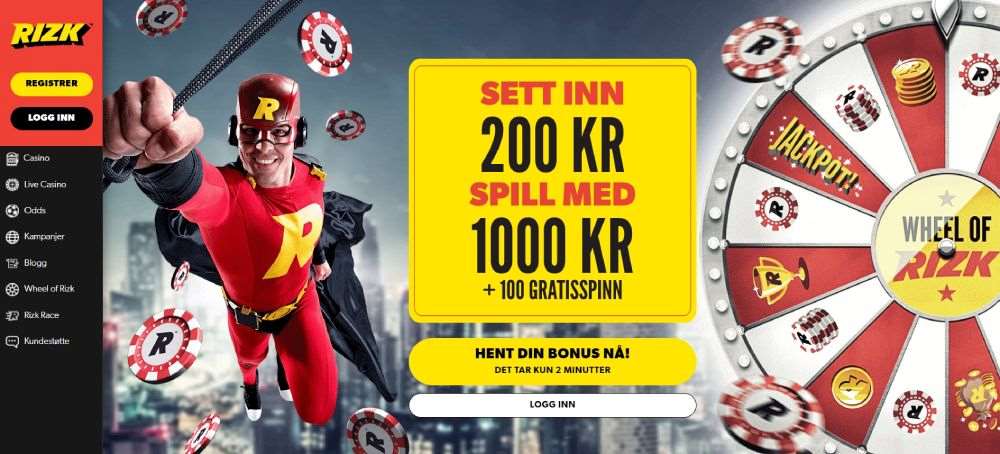 rizk casino welcome bonus