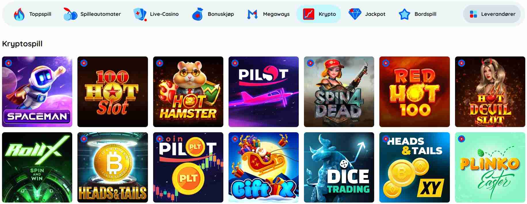 rooli casino cryptogames