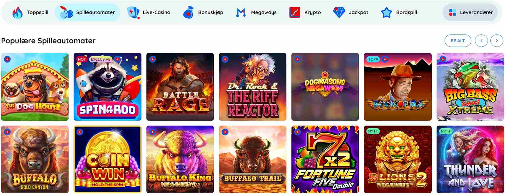rooli casino slots