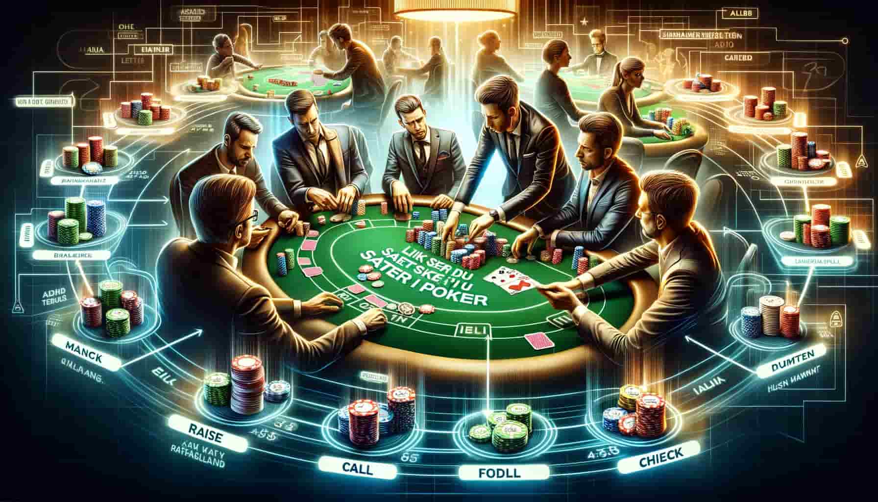 slik satser du i poker