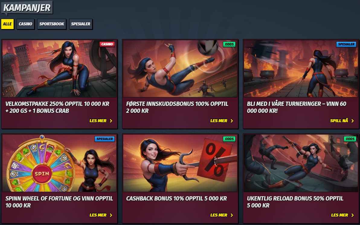 allyspin casino promotions