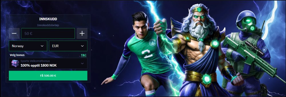 beonbet casino velkomstbonus