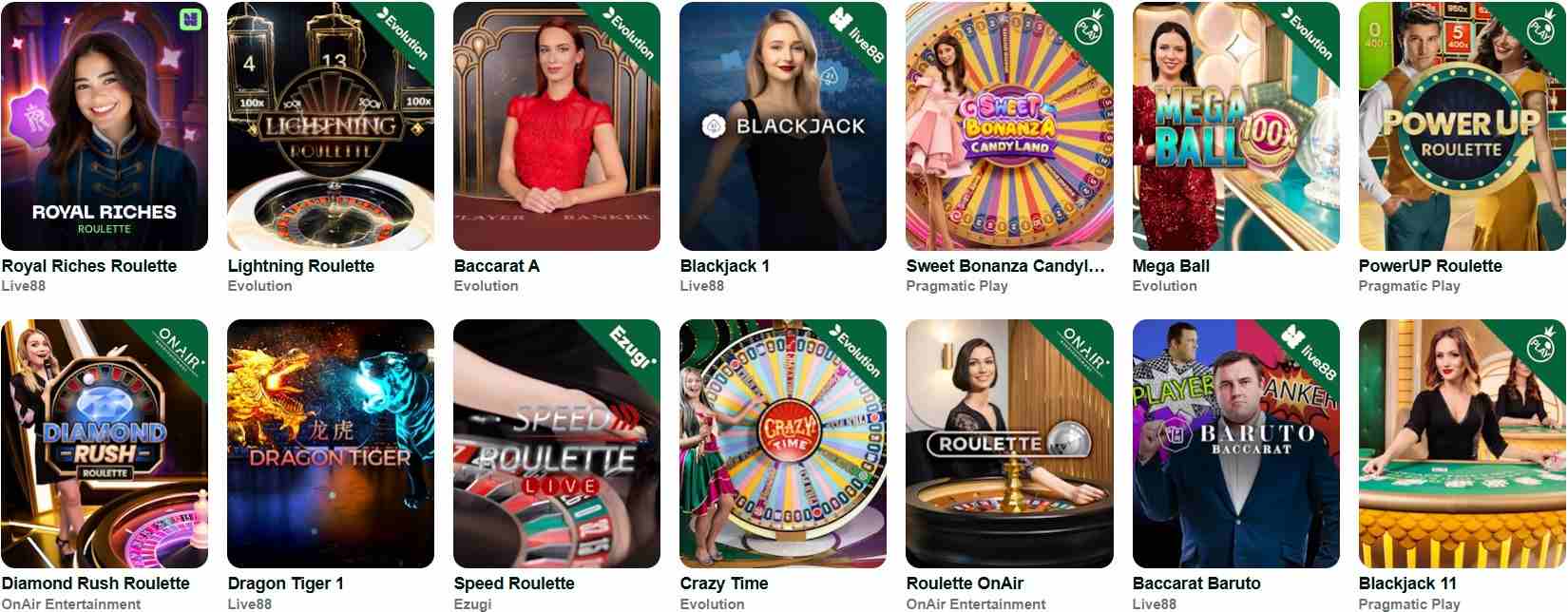 biglucky live casino