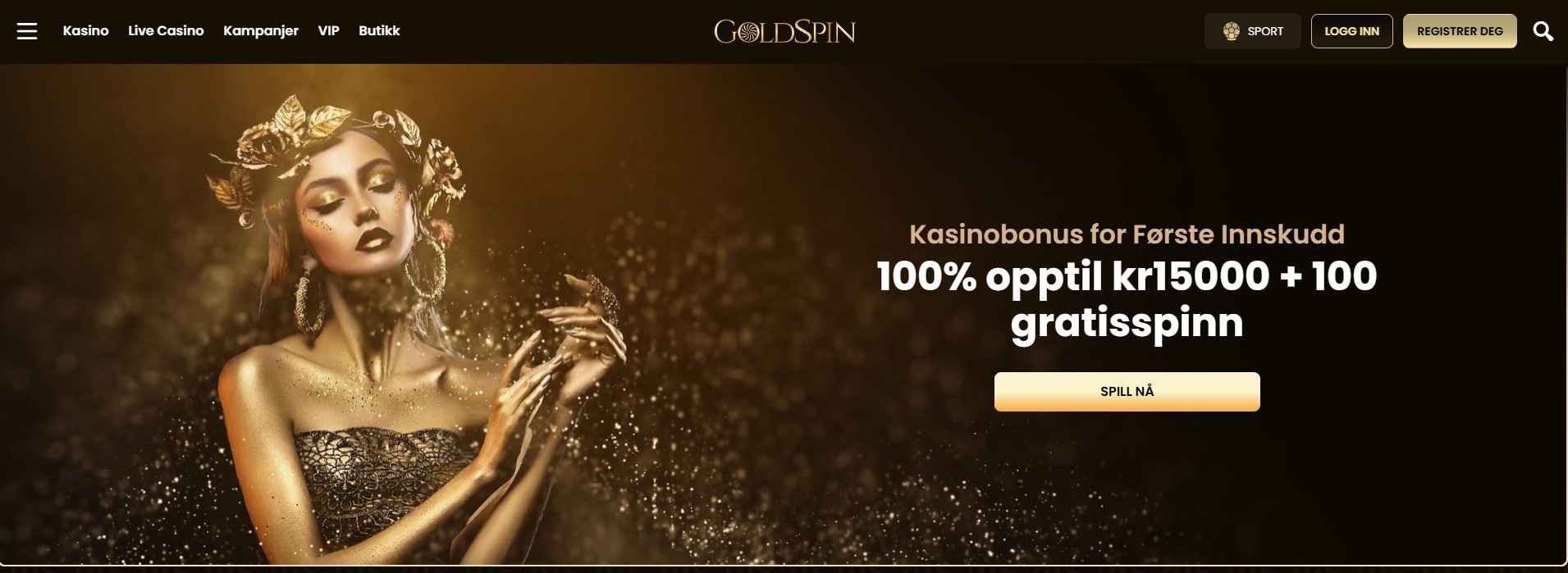 goldspin main page