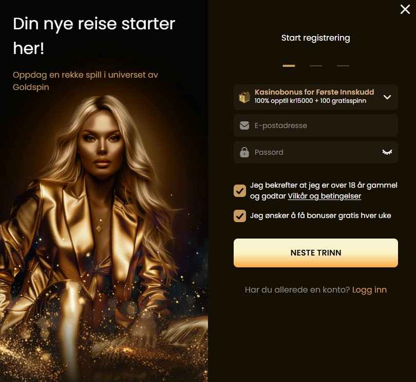 goldspin registration