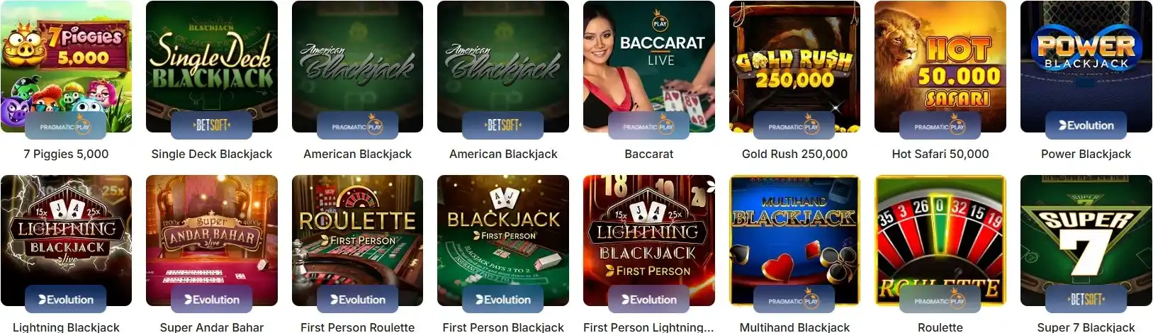 ice casino table games