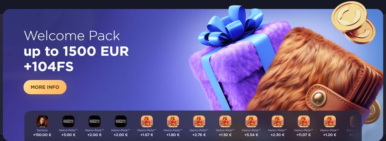 kas casino welcome bonus