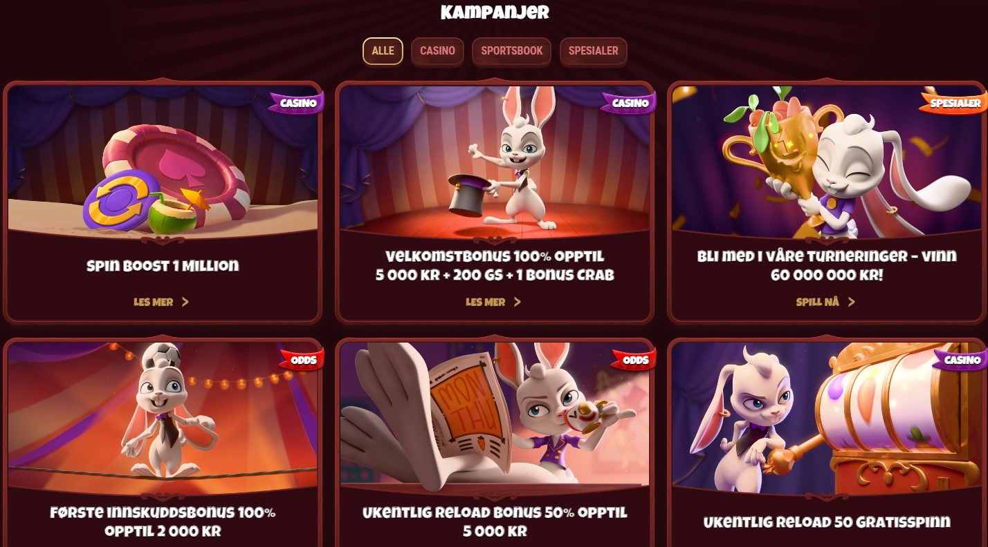 magius casino promotions