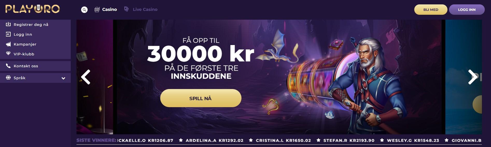 playoro casino