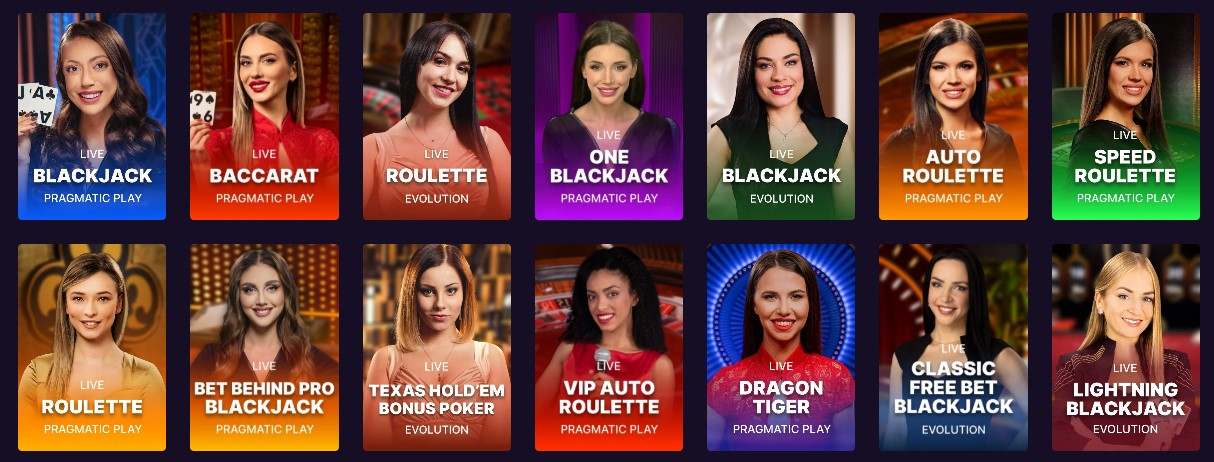 spinbet live casino