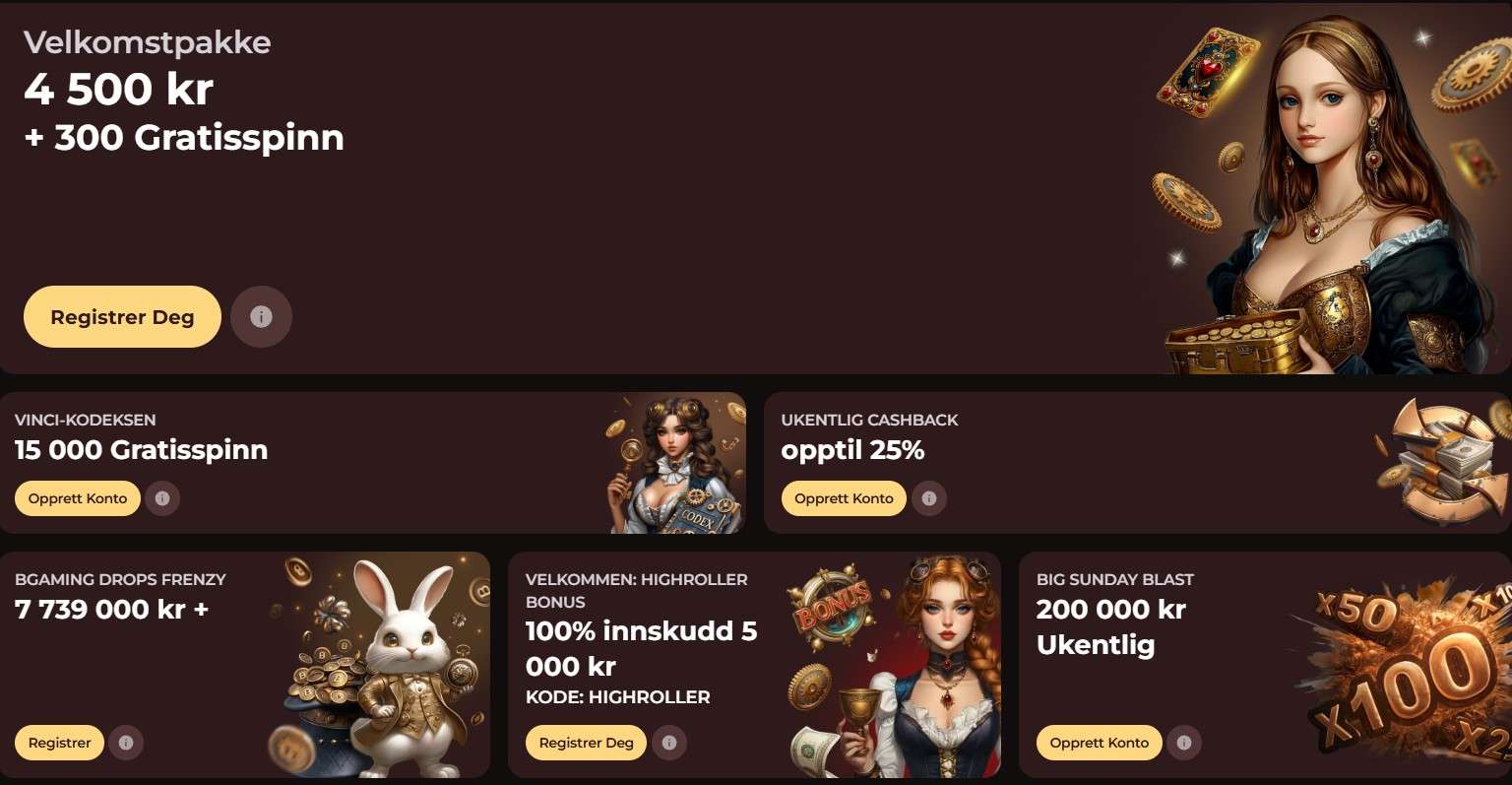vincispin promotions