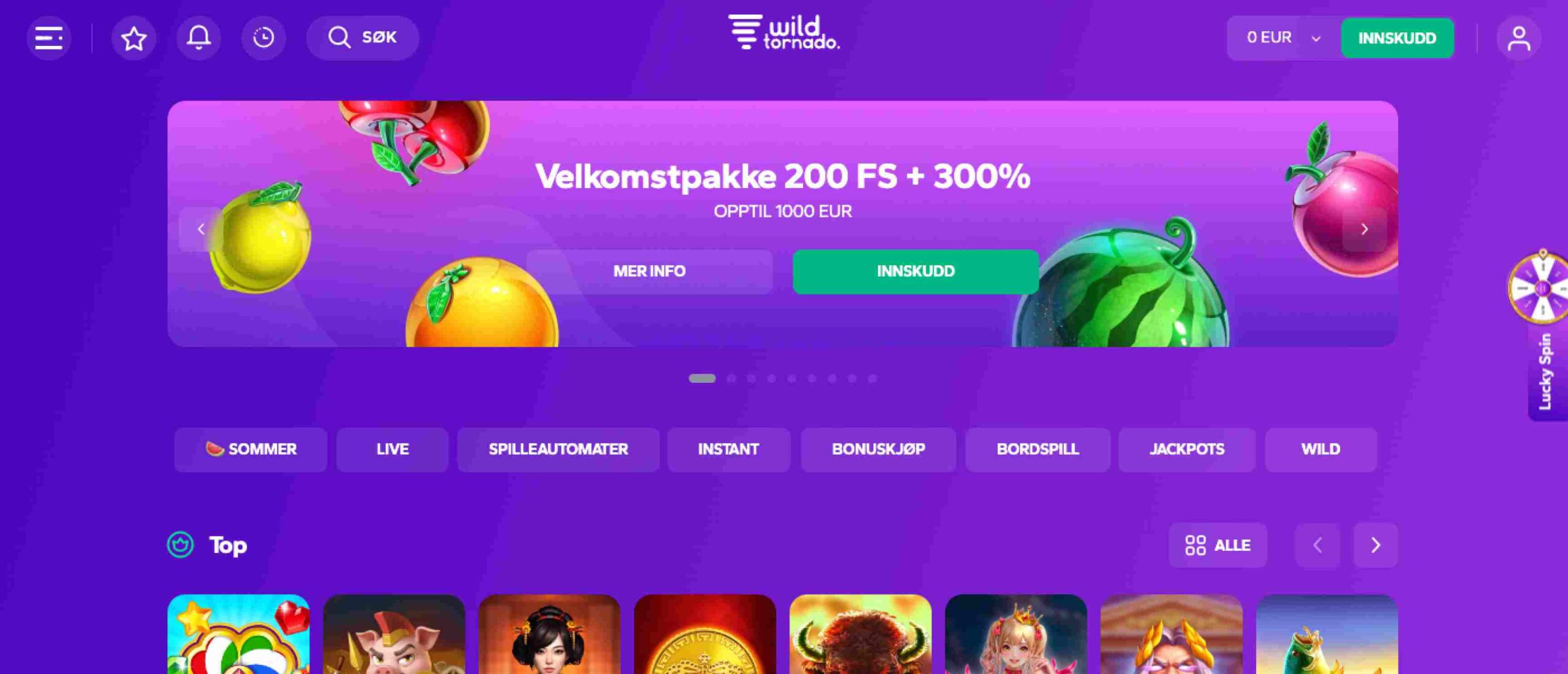 Wild Tornado Casino