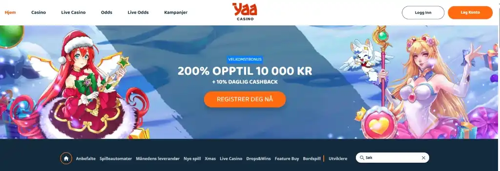 yaa welcome bonus