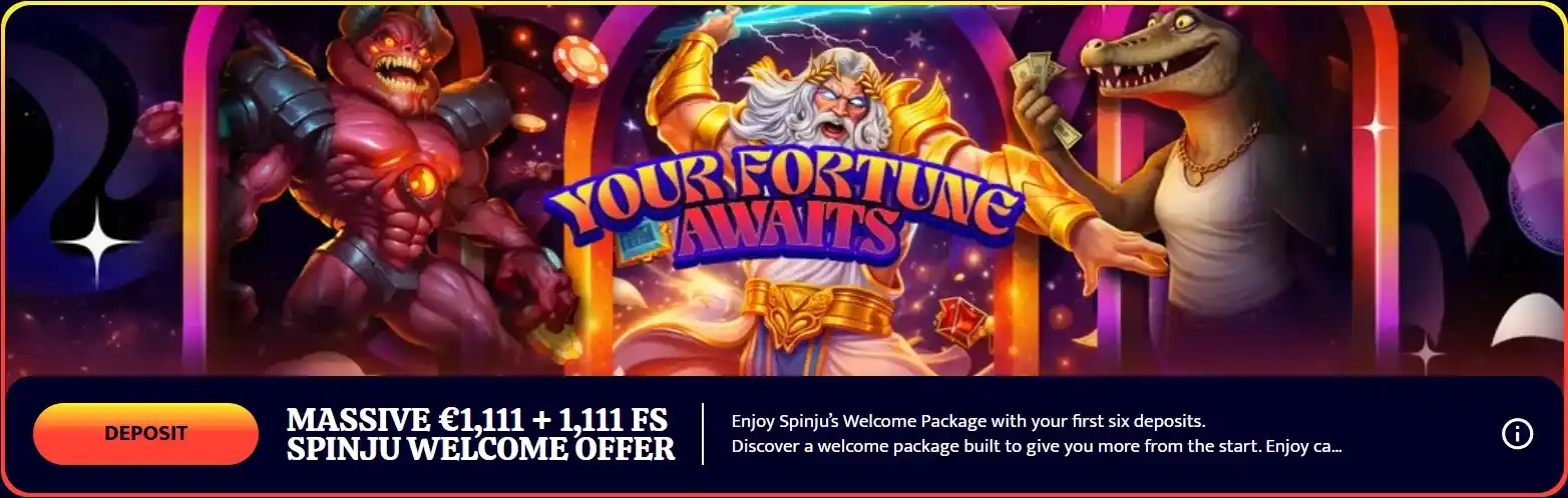 spinju welcome bonus