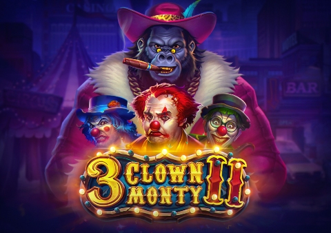 3 Clown Monty 2 Gratisspinn