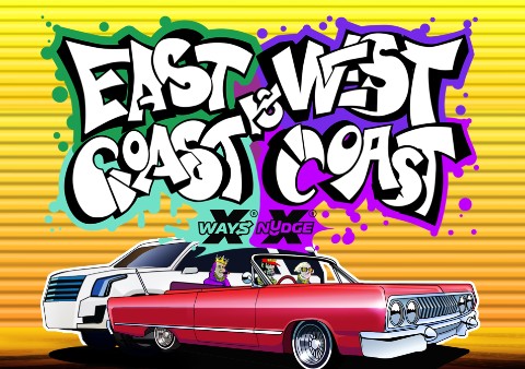 East Coast vs West Coast Gratisspinn