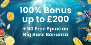 200 free spins big bass bonanza