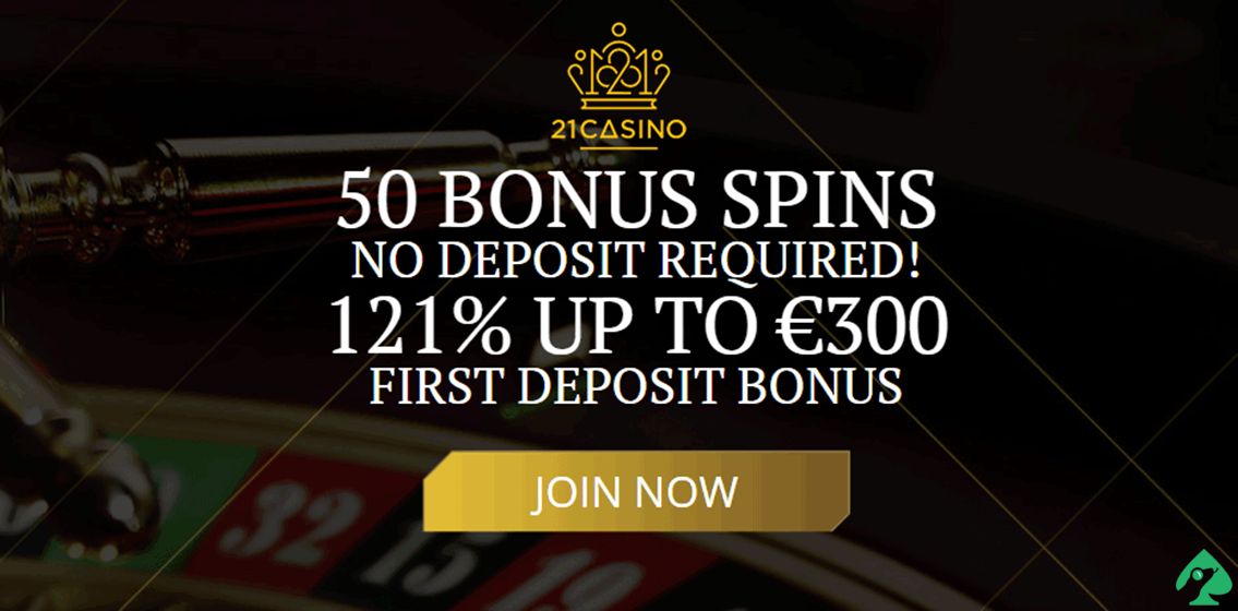 21 casino No deposit bonus