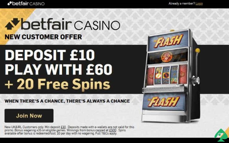 Betfair Casin Deposit and Withdrawal Policy