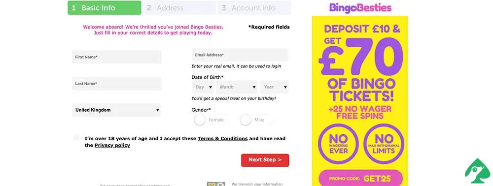 How to Activate your Bonuses using bingo besties promo codes