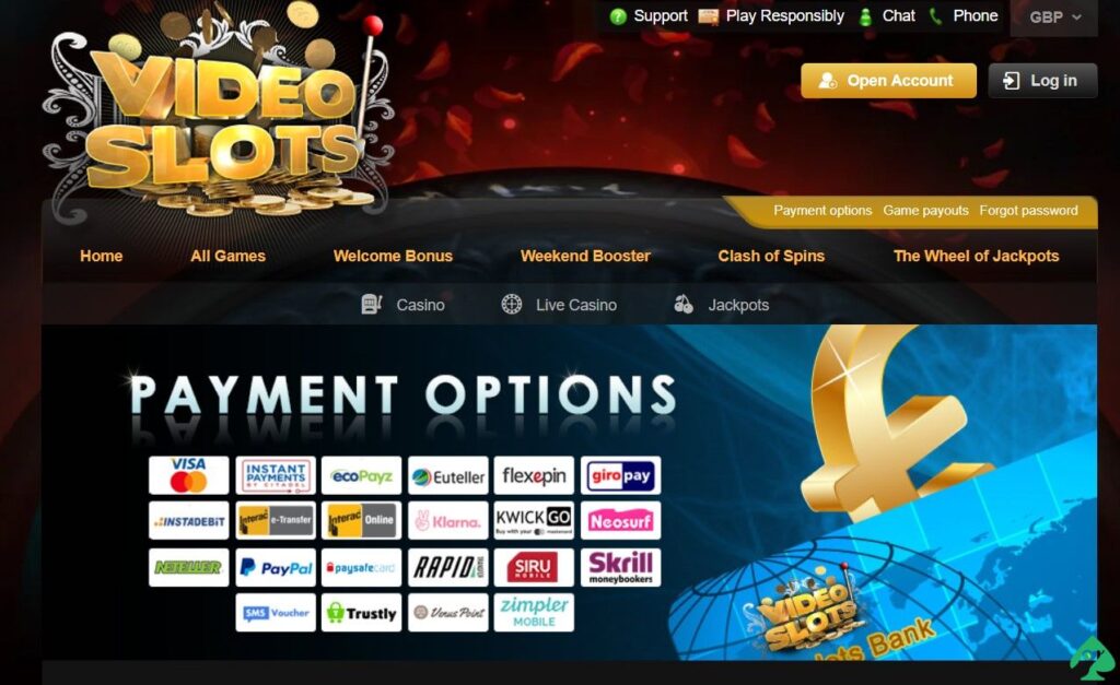 Video slots free spins voucher codes