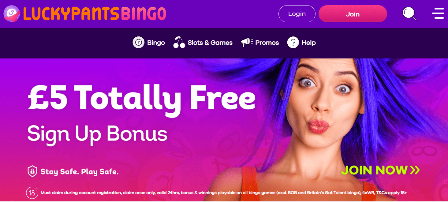 lucky pants bingo slots