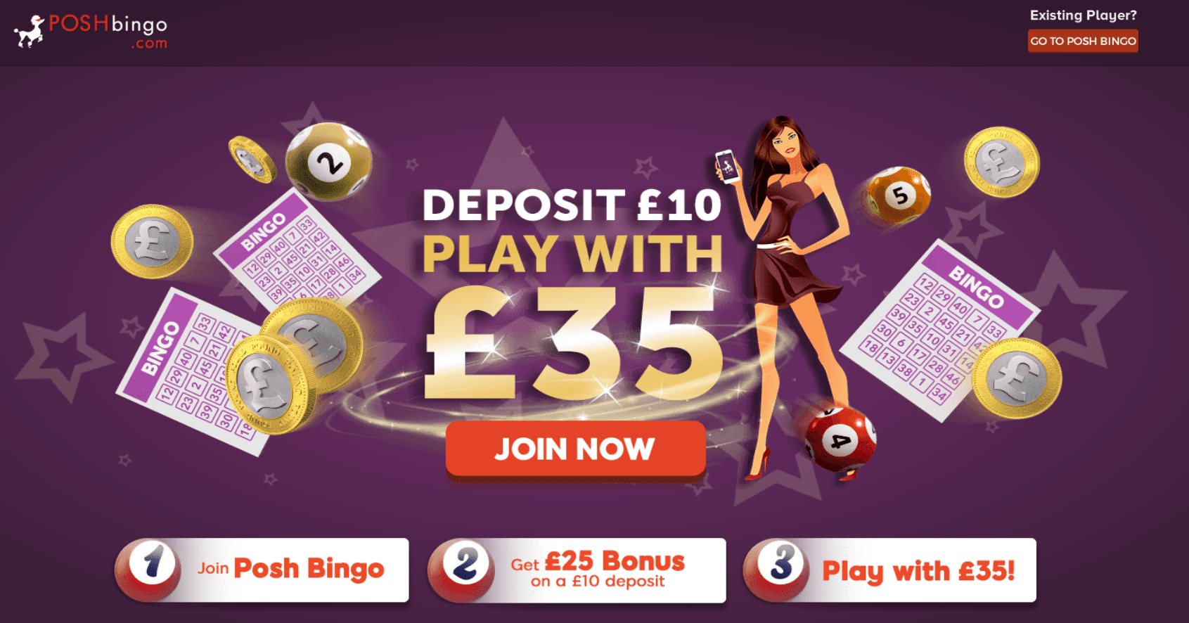 Posh Bingo Promotions