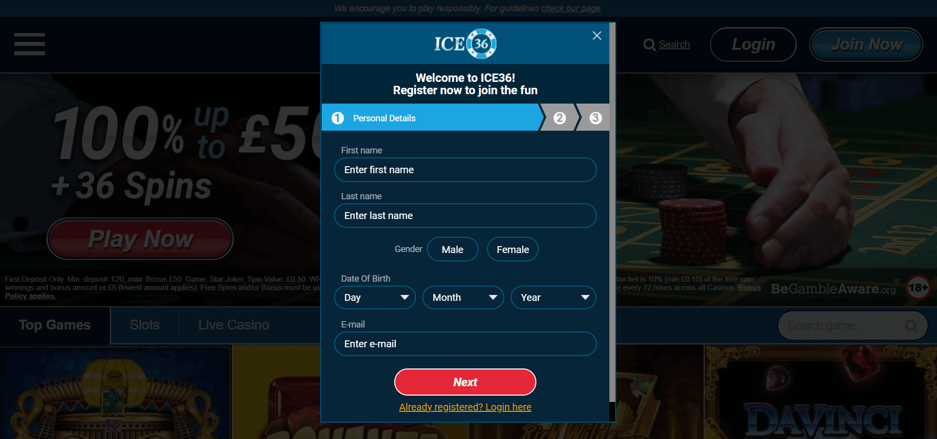 bonus 368 casino login