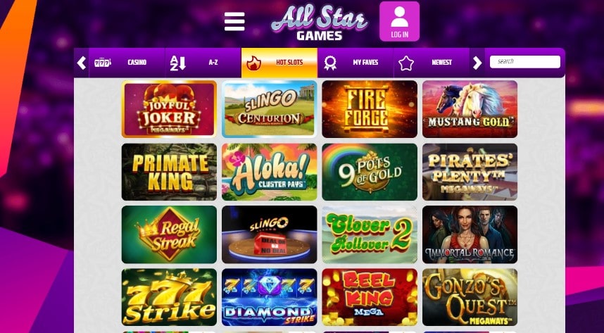 all star casino slots