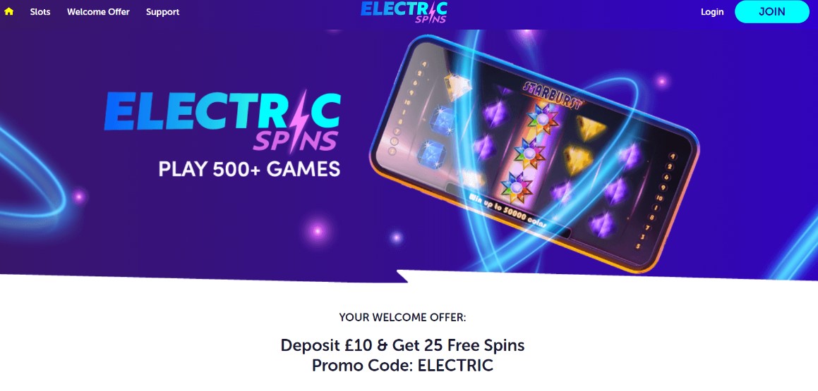 electric spins casino