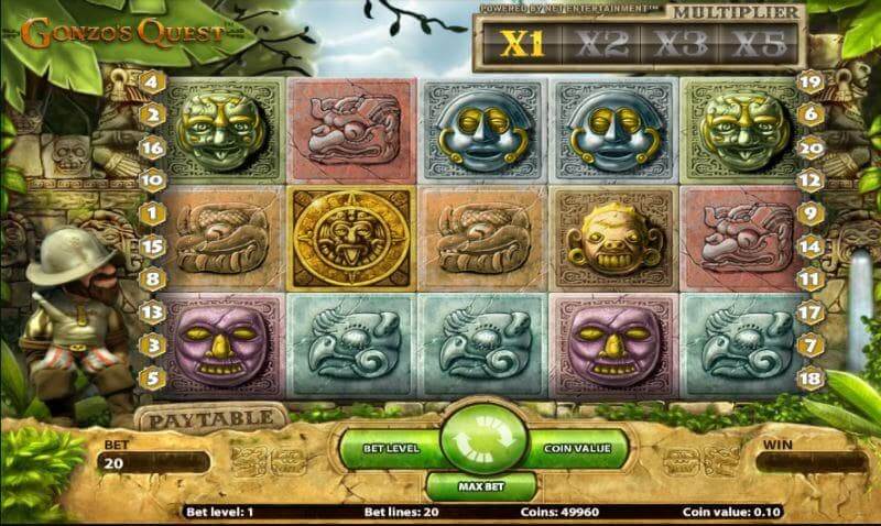 Gonzo's Quest Free Spins