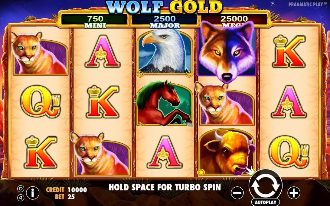 Wolf Gold no deposit free spins