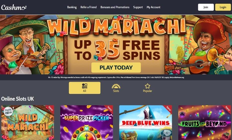 cashmo online casino