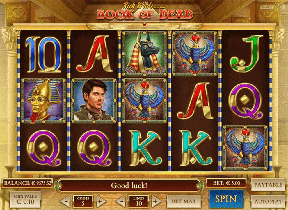Book of Dead 50 free spins