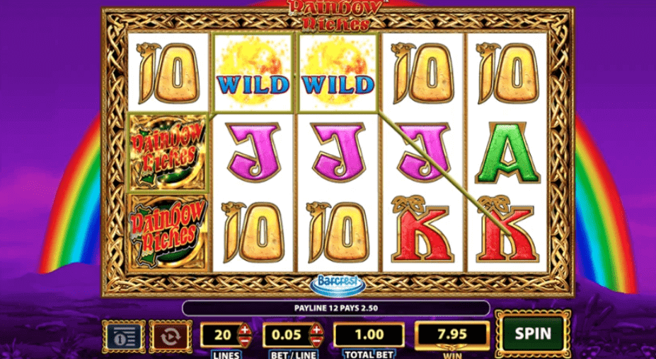 vegas slot machines online free rainbow riches