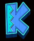 symbol blue k chilli heat slot