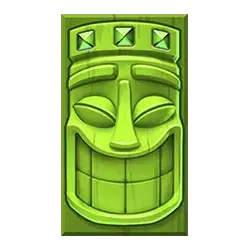 symbol green totem aloha cluster pays slot