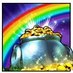 symbol pot of gold rainbow riches slot