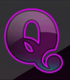 symbol purple q twin spin deluxe slot
