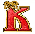 symbol red k rainbow riches slot